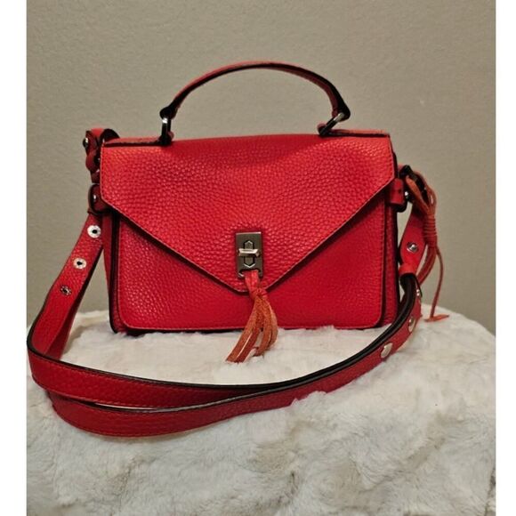 Rebecca Minkoff Small Darren Leather Messenger Bag - Picture 1 of 11